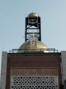 Pengerajin Ornamen Masjid Pagar Aluminium Cor Yang Menarik Dan Berseni