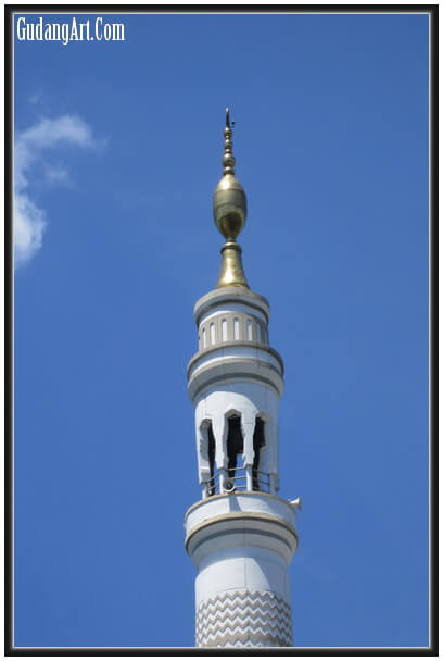 Contoh Mustaka Masjid dari Tembaga Kuningan 2