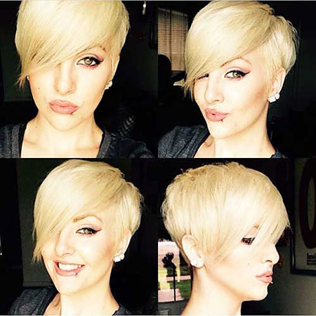 17-Pixie-with-Long-Bangs-630 Short Blonde Hair with Bangs 