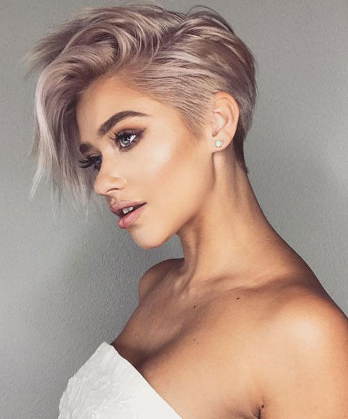 Cool-Pastel-Hair-Color Trendy Hair Colors for Short Hair for Ladies 