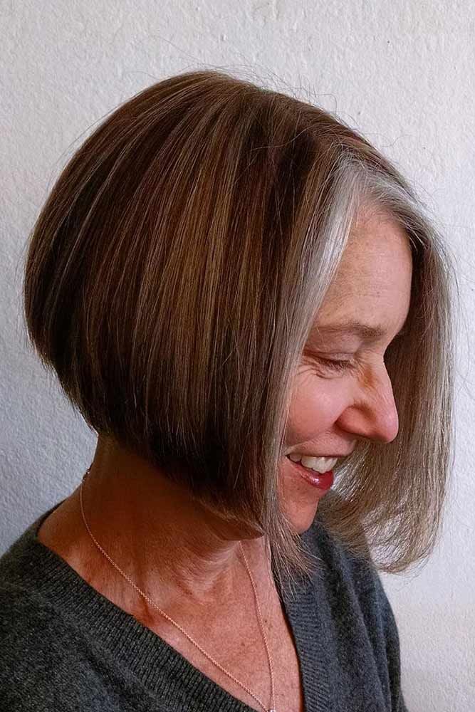 Straight-Bob Hairstyles for Women Over 60 To Look Stylish 