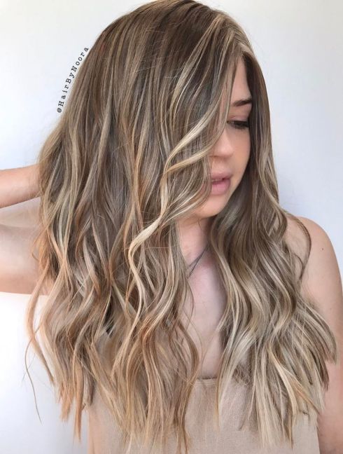 Dimensional-Balayage-for-Thin-Locks 12 Stunning Hairstyles for Long Fine Hair 