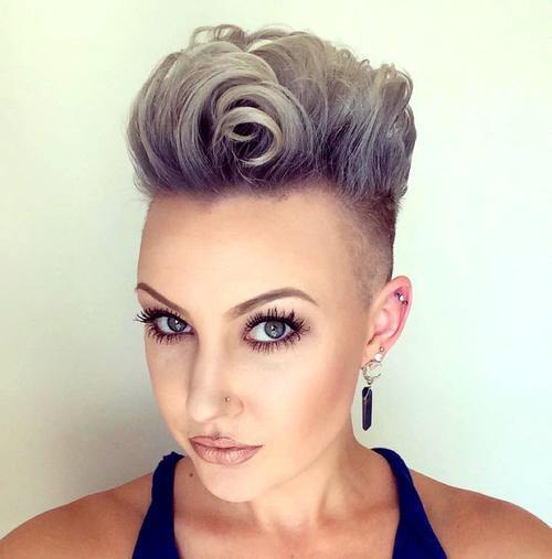 The-More-Mohawk-the-Merrier 10 Exquisite, Stylish Mohawk Hairstyles 