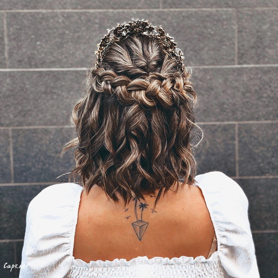 Braided-1 40 Beautiful Short Hairstyles for Instagram Collection 