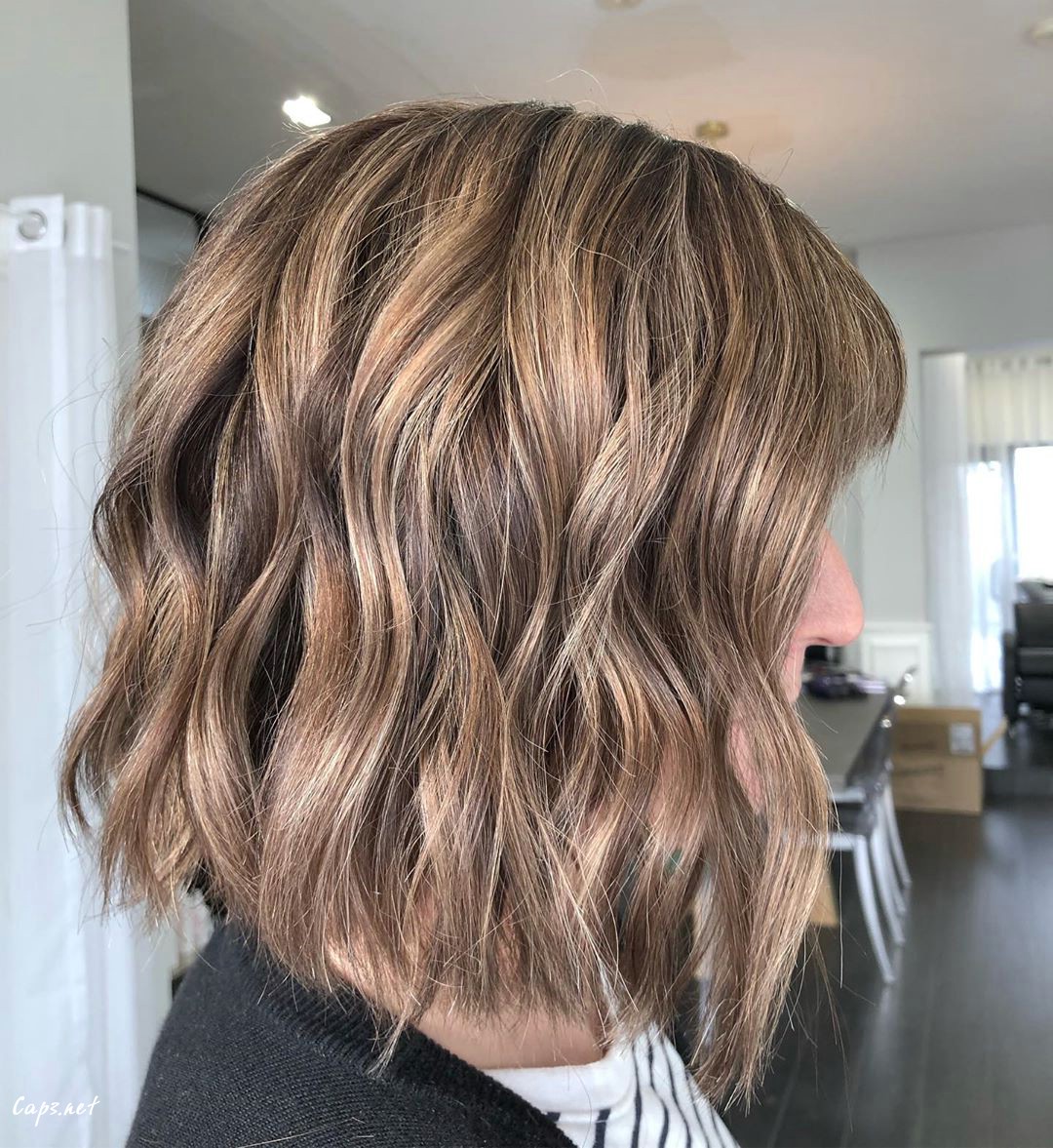 Caramel-Highlight-1 35 Gorgeous Short Hairstyles on Instagram this Month 