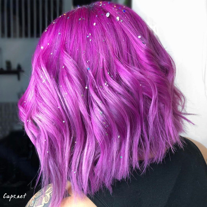 Glitter-Lob 45 Beautiful Short Hairstyles Shared on Instagram 