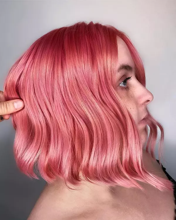 Short-Hair-Color 34 Popular Pink Hair Color Ideas To Try in 2022 