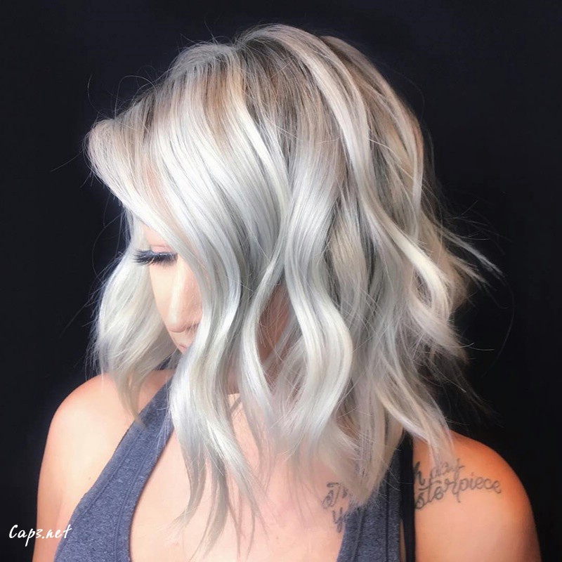 Silver-Lob 45 Beautiful Short Hairstyles Shared on Instagram 