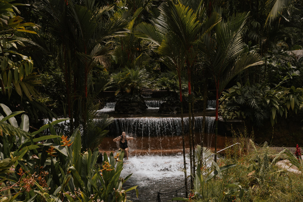 Tabacon hot springs Costa Rica