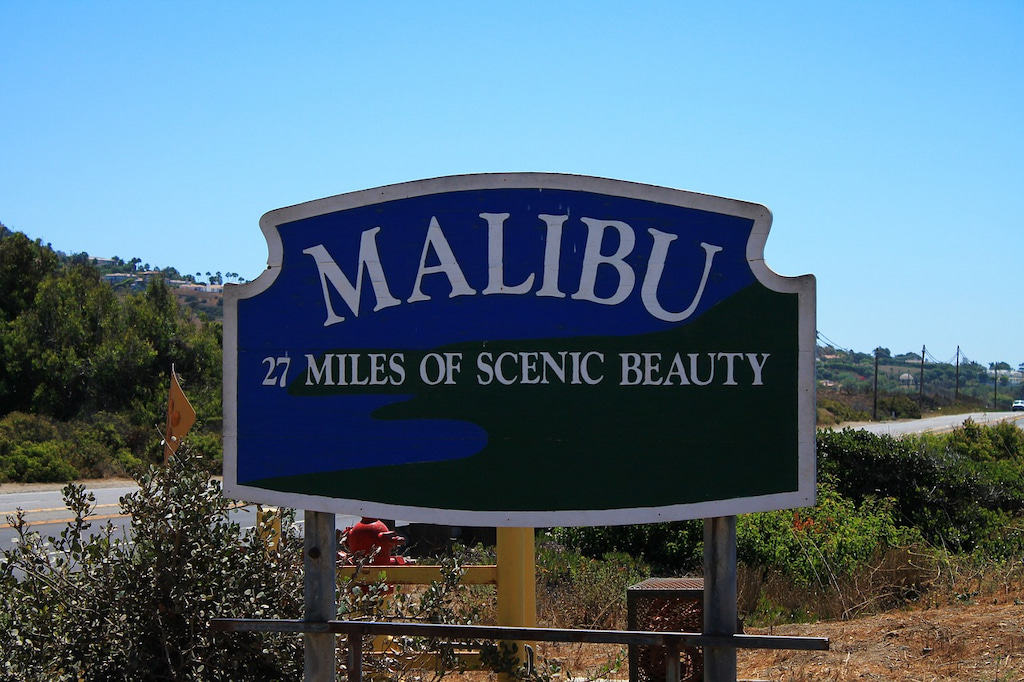 sign of Malibu Instagram captions