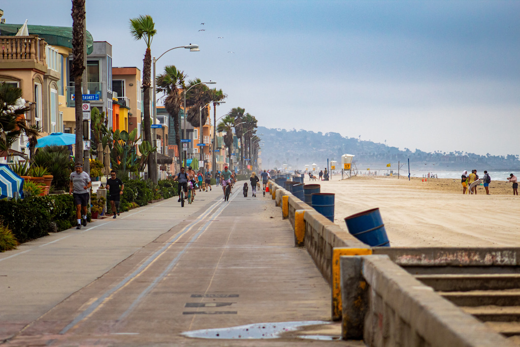 boardwalk by beach in San Diego sayings