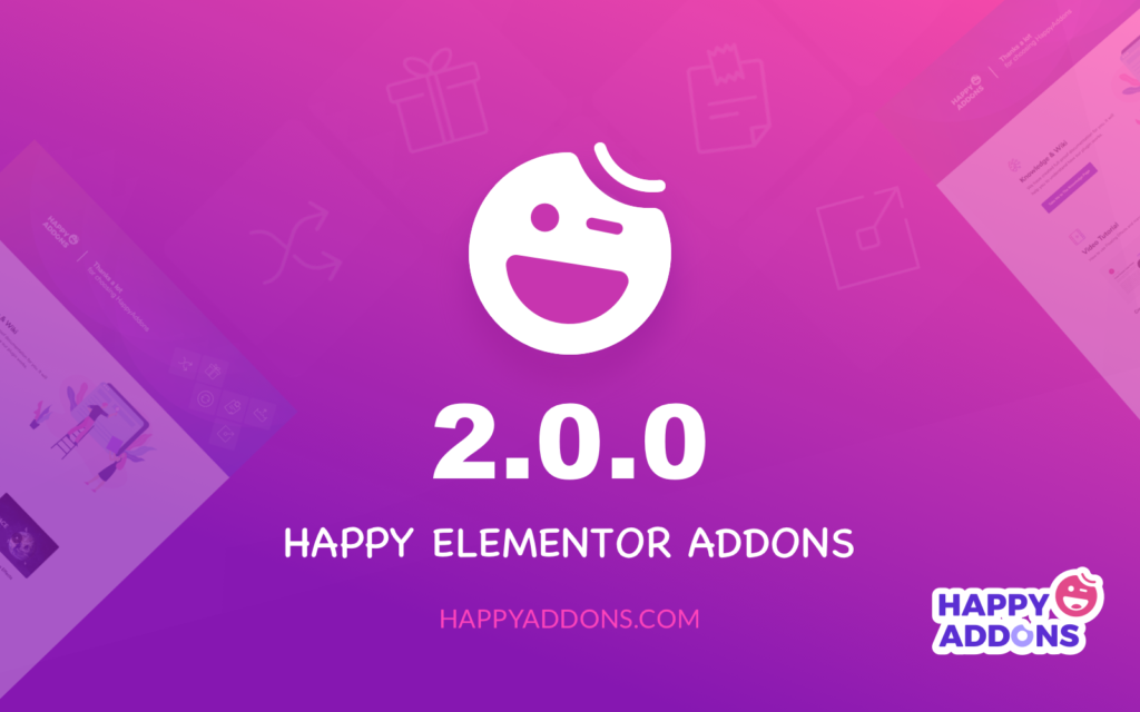 Happy Elementor Addons v2.0.0 released
