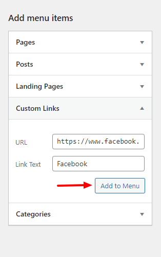How to Add Custom Links to Your Menu