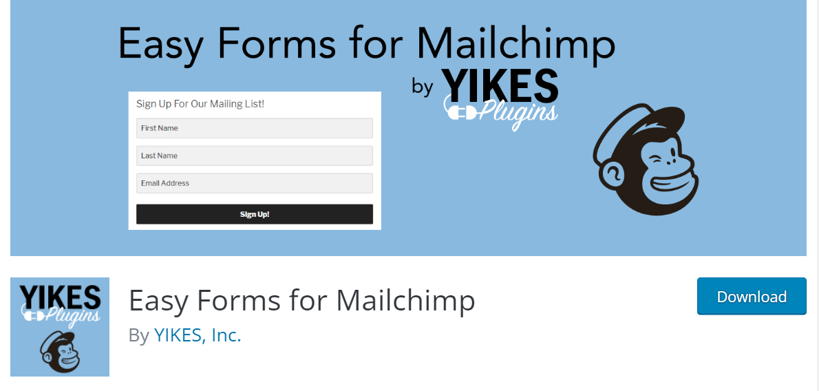 Easy Forms for MailChimp