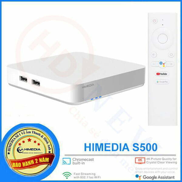 HiMedia S500 | Android TV 9.0 chính chủ Google | HDnew - Chia sẻ đam mê