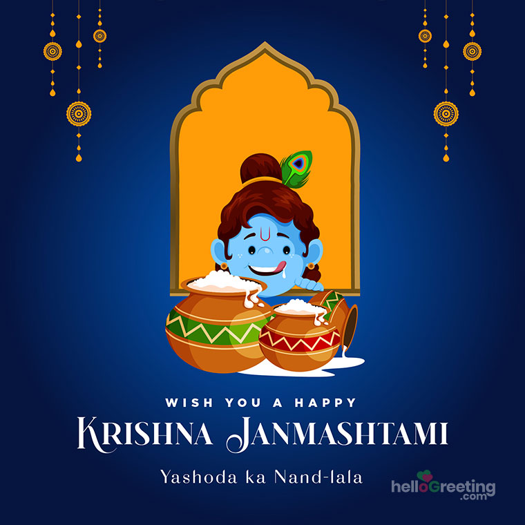 Happy Krishna Janmashtami [cyear]: Wishes, Messages, Quotes, Images, Facebook & WhatsApp status
