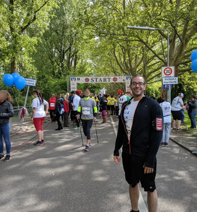 Carlos in Trollinger Marathon 2019