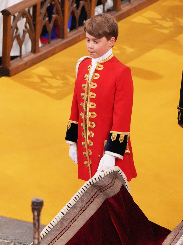 Prince George As King Charles’ Page Of Honour At Coronation: Photos ...