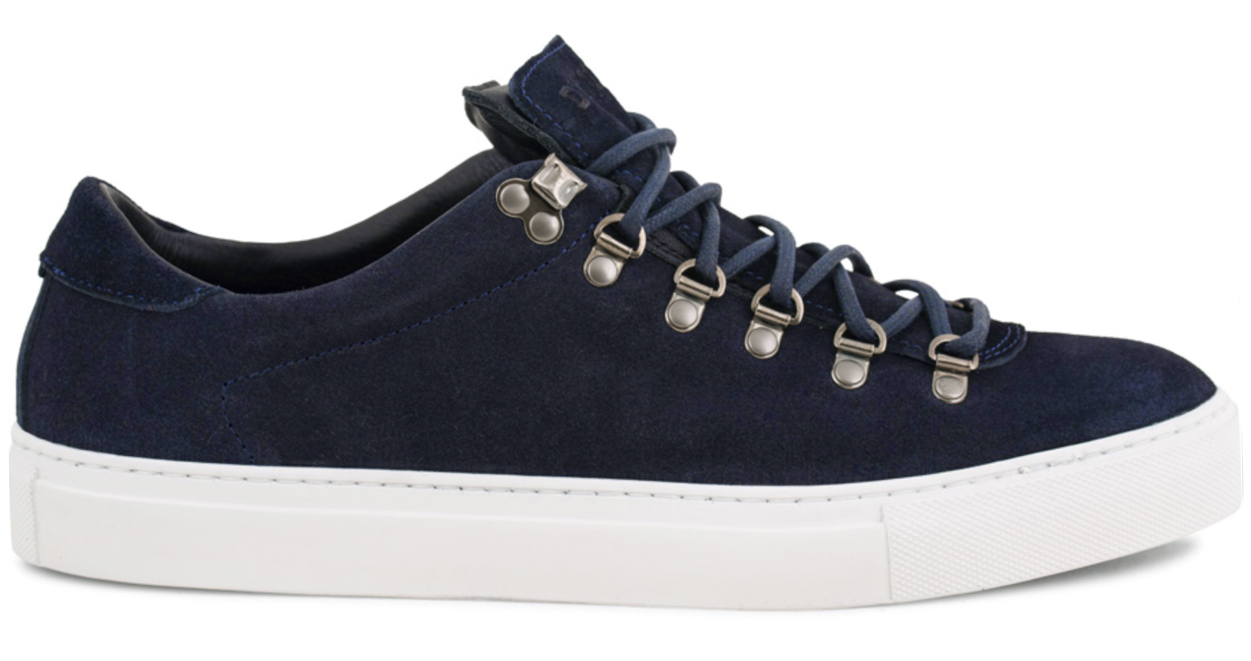 Diemme Marostica Low Morkebla Sneakers I Skinn Til Herre Hoyer No