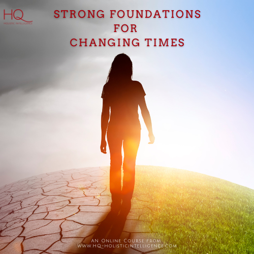 STRONG FOUNDATIONS FOR CHANGING TIMES - an online course from HQ Holistic Intelligence