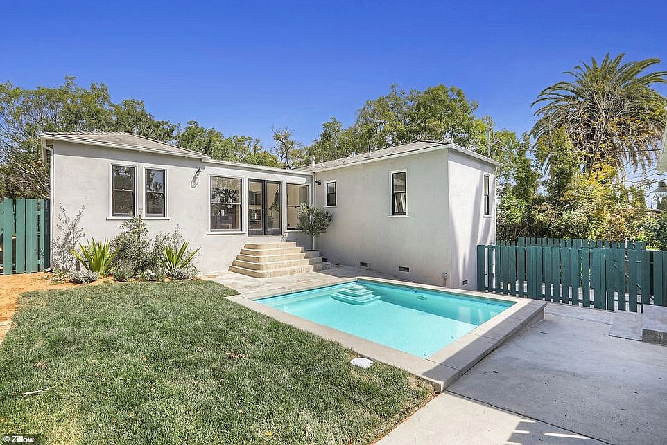 Scotty Bowers, 95, is selling his 1,610 sq ft single family home in Los Angeles, California for $1,497,000. It has a new pool
