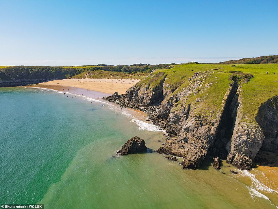 Pembrokeshire’s secret coves and wide, sandy beaches are reminiscent of Cornwall, minus the crowds, says Which? Travel in its guide to guaranteeing a more serene staycation. Above is Pembrokeshire's Barafundle Bay Beach