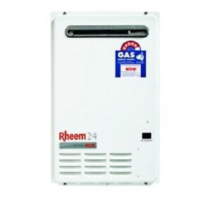 Rheem 24 Continuous Flow Gas Hot Water Heater 60deg Model Number
