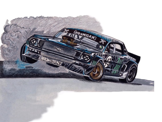 Featured image of post Hoonigan Mustang Drawing The 1965 hoonigan ford hoonicorn mustang abbreviated as hoonicorn is a custom drift car by hoonigan that debuted in the hoonigan car pack