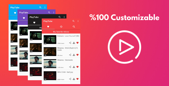 Download PlayTube | Youtube Background Music Player & Downloader Nulled 