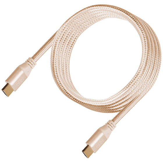 SilverStone 銀欣 CPH01 HDMI 2.0b Cable (金色) [單件購買限自取]