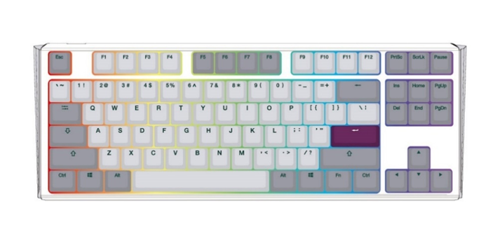 Ducky One 3 TKL 80% keyboard 銀軸 (箱有）-connectedremag.com