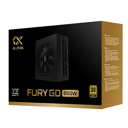 Xigmatek Fury 850W 80Plus Gold PCIE 5.0 12VHPWR 金牌 全模組 火牛 (5年保)