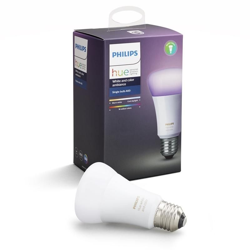 Philips Hue White 及 Color Ambiance 單顆燈泡 E27