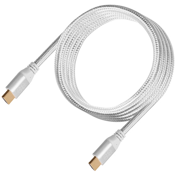 SilverStone 銀欣 CPH01 HDMI 2.0b Cable (銀色)