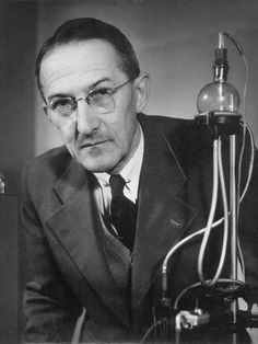 Jaroslav Heyrovský (1890-1967), Czech chemist and inventor. "for his discovery and development of the polarographic methods of analysis"