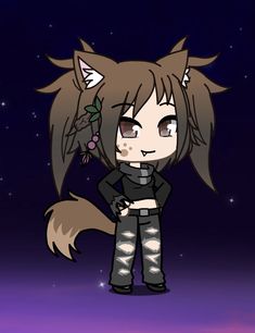 Handsome Gacha Life Pictures Wolf Boy