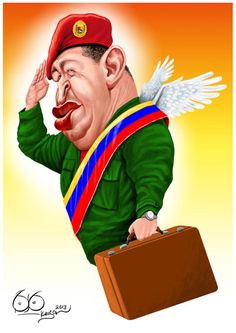 Hugo-Chavez (R.I.P) [by Kargar] #Caricature #FunnyFaces