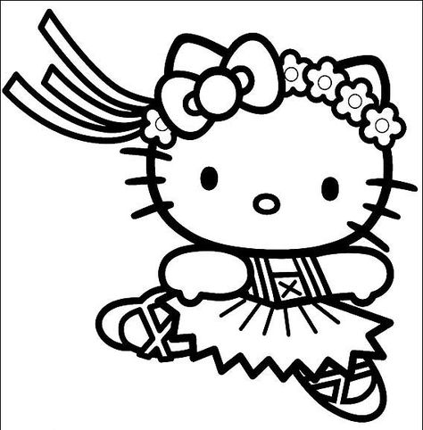 Baby Hello Kitty Coloring Pages How To Draw Fairy Hello Kitty Step By Step Characters Hello Kitty Colouring Pages Hello Kitty Drawing Hello Kitty Coloring