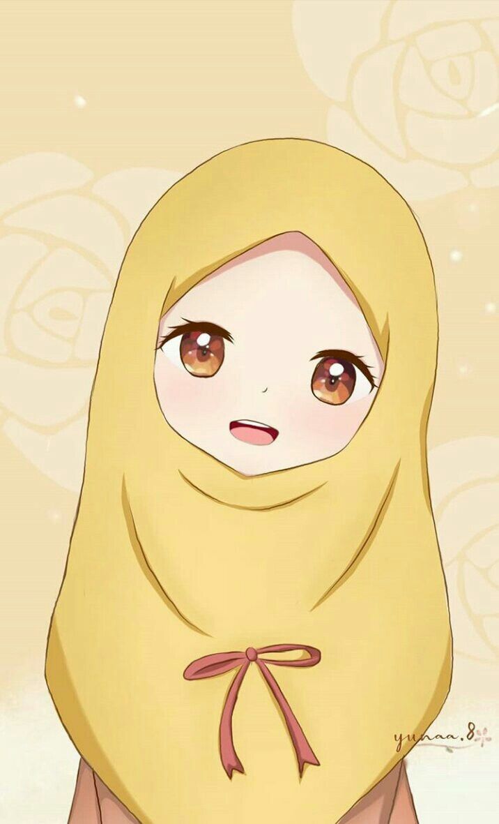 Gambar Kartun Muslimah Cute Laurra Hijab Wallpaper