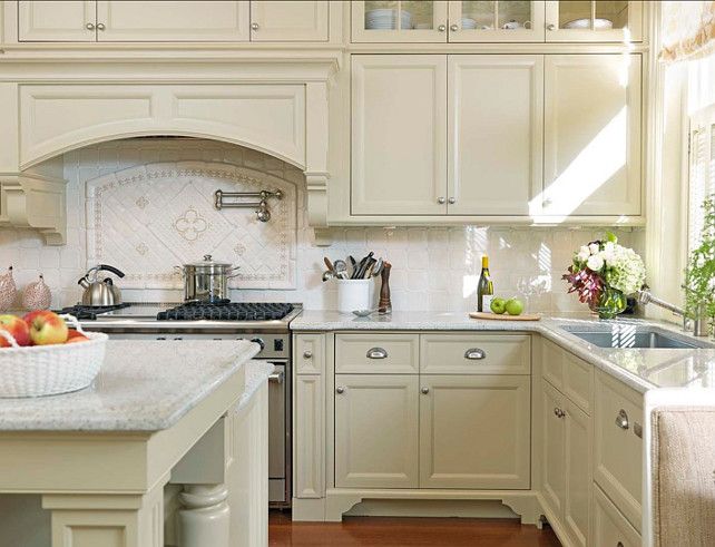 Creamy White Paint Colors For Kitchen Cabinets - Best Paint Color For Walls With Off White Kitchen Cabinets