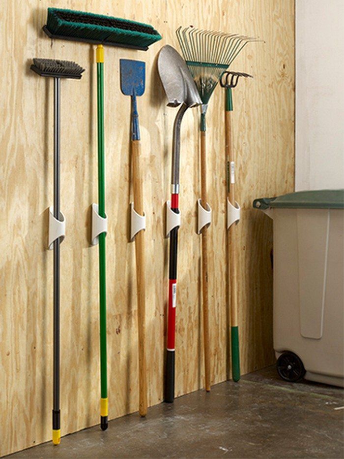 Garage Garden Tool Organizer, Wooden Garden Tool Rack Plans