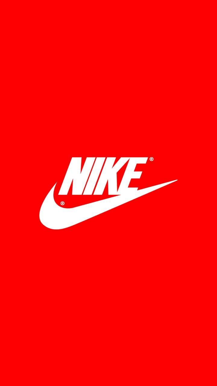 Logo Nike Wallpaper Red