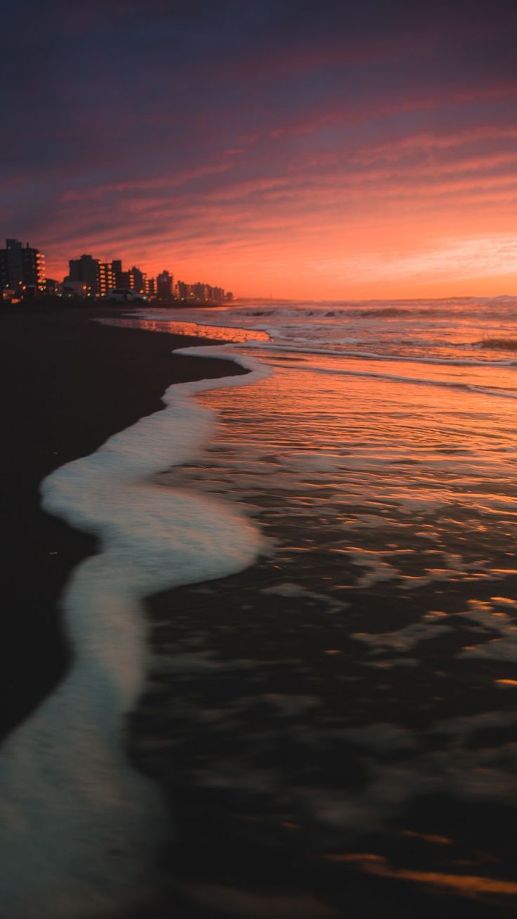 Sunset Aesthetic Beach Wallpaper Hd