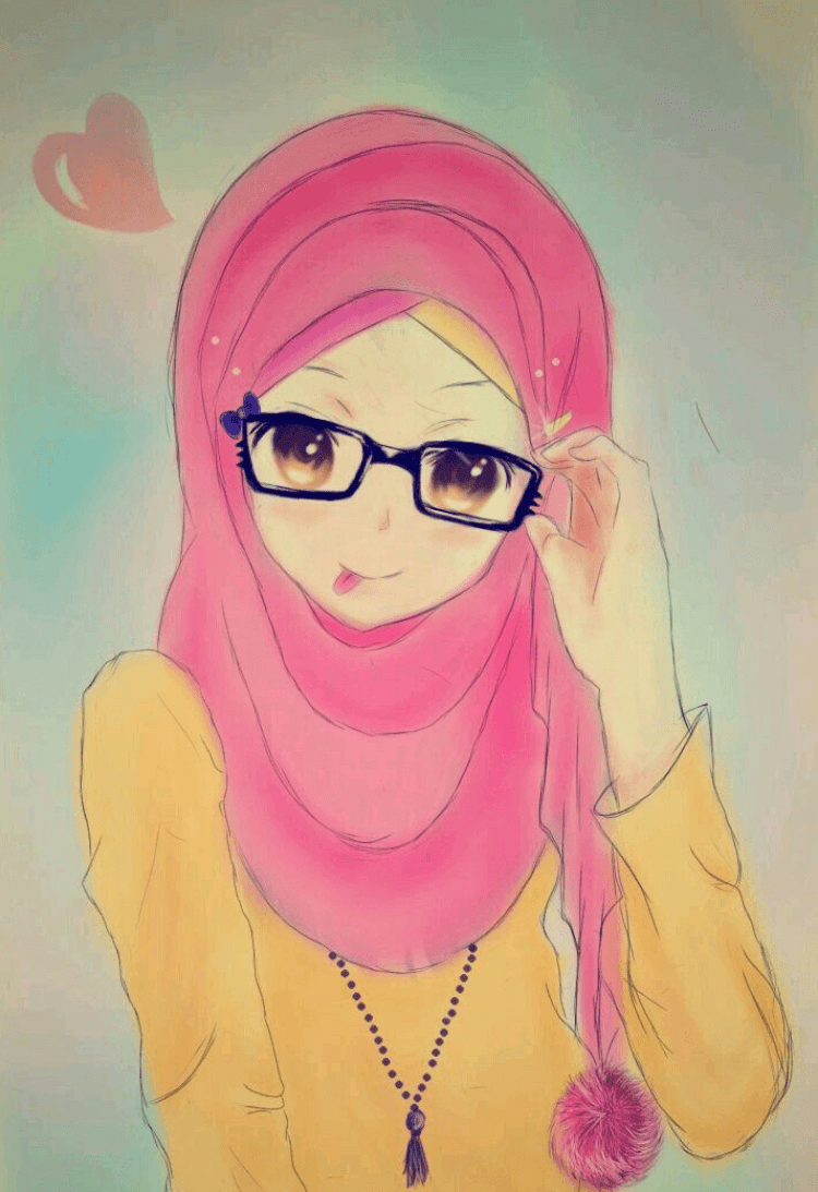 Anime Hijab Sedih