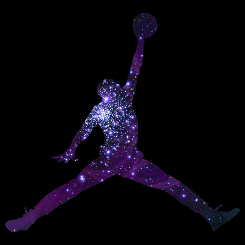 Purple Jordan Logo Wallpaper