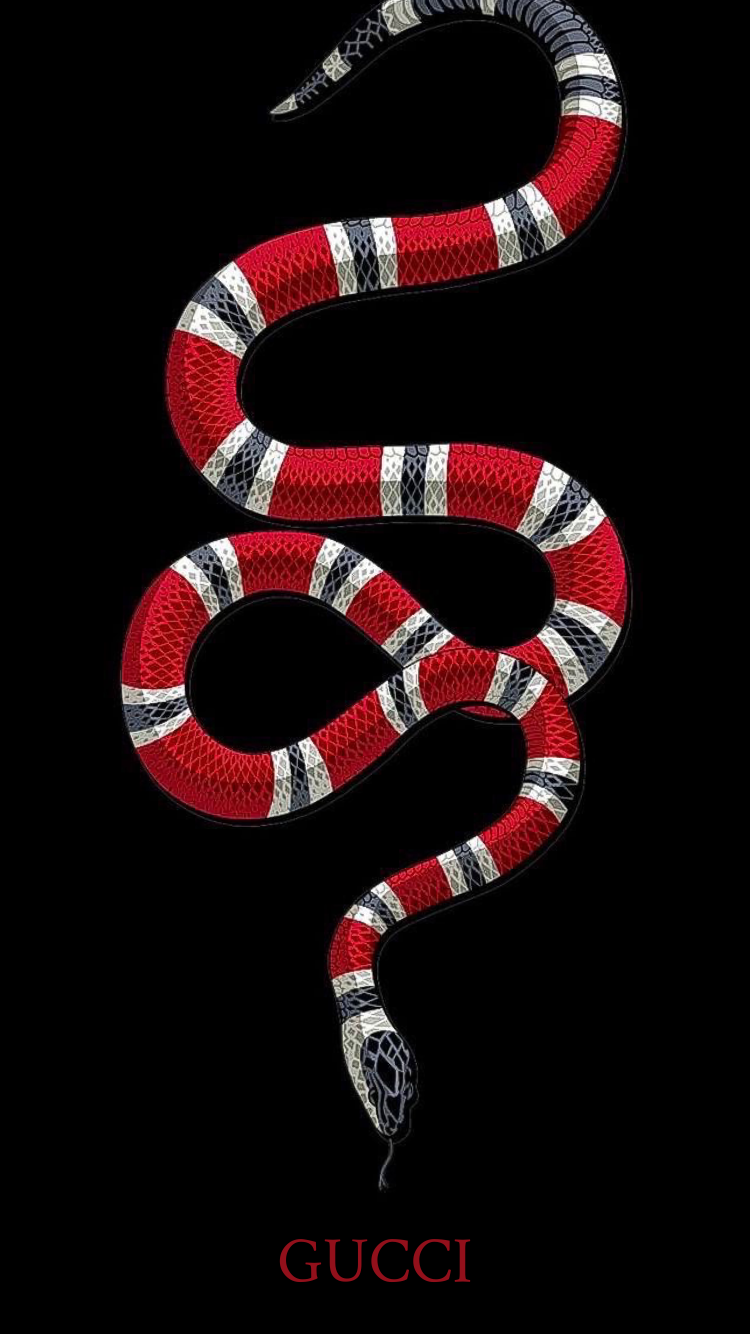 Background Gucci Snake Wallpaper