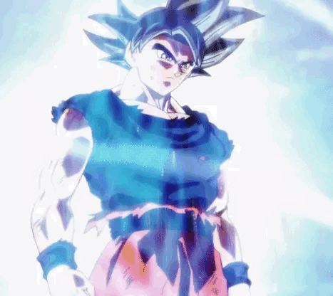 Featured image of post Ultra Instinct Goku Gif Fight Goku is in his fully mastered ultra instinct form