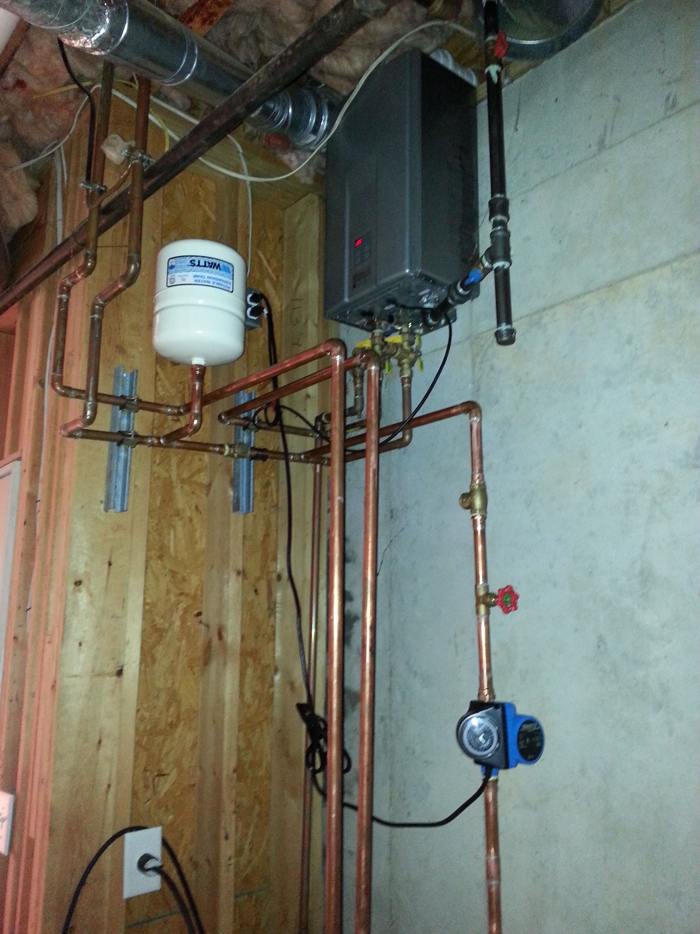 Recirculation Pump With A Tankless Water Heater Install Canton