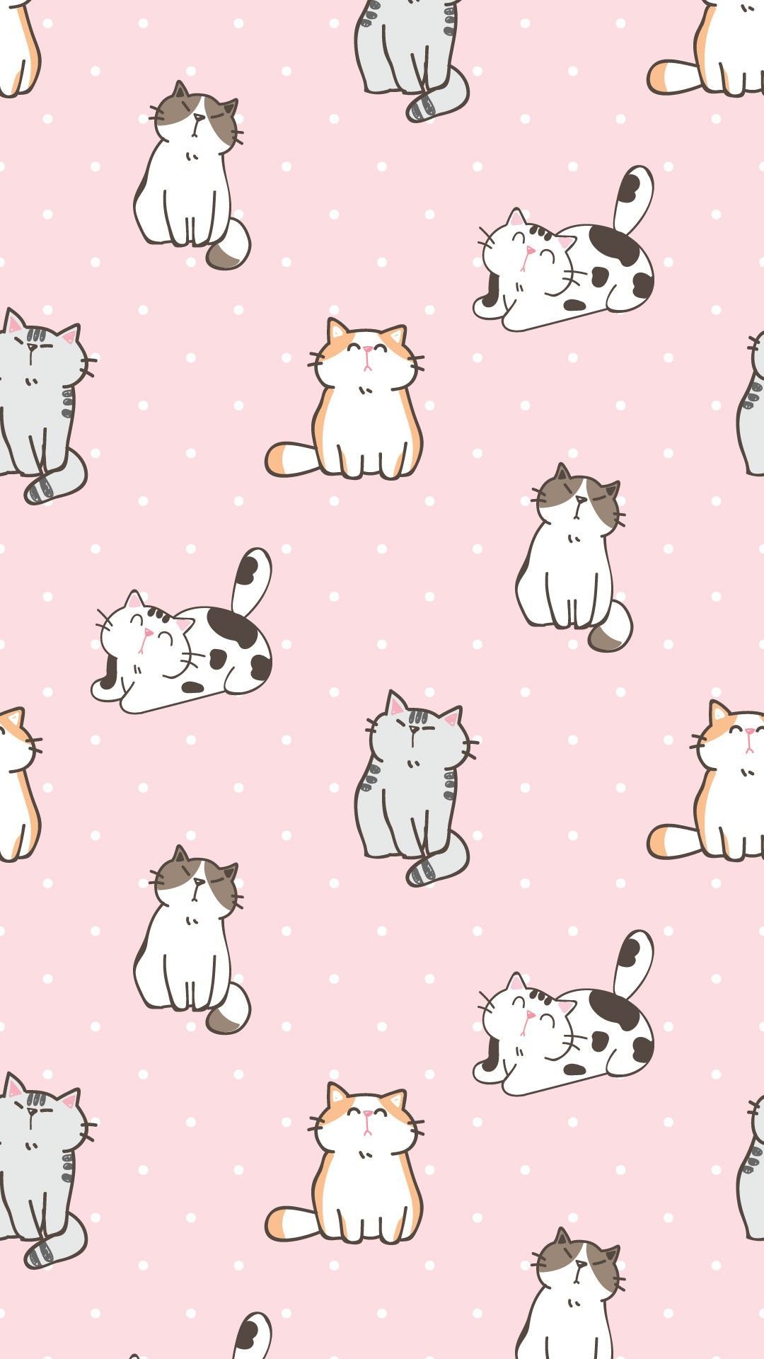 Wallpaper Kucing Kartun Cute