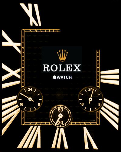 rolex watch face iwatch